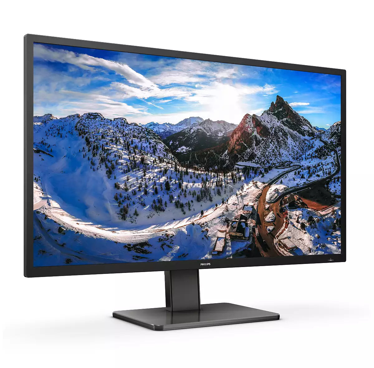 Philips 439P1/00 – Monitor, 42,5", VA, 60 Hz, 400 cd/m², 2× USB-C, KVM, VESA 200 × 200, Schwarz