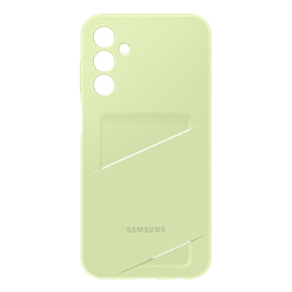 Samsung Backcover – für Samsung Galaxy A15 5G, mit Kartenfach, Limette, kratzresistent