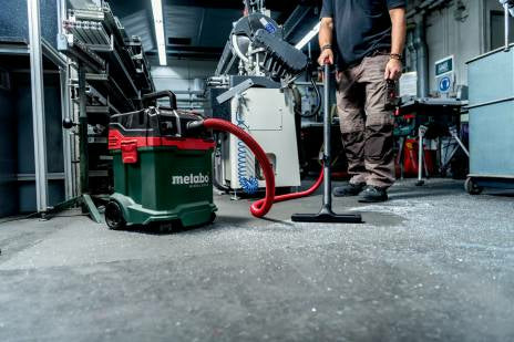 Metabo Absauganlage AS 36-18 L 30 PC CC – 2-in-1, 2000 mAh, 30 l, Akkubetrieb