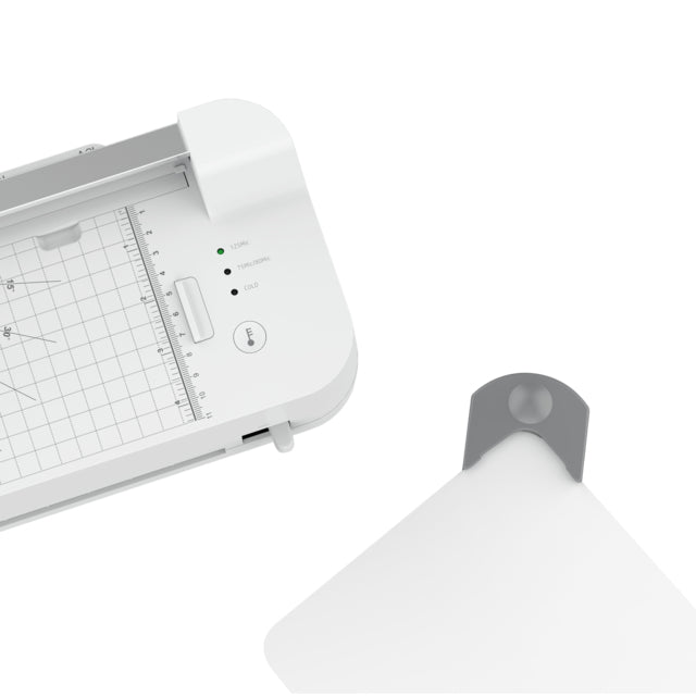 HP OneLam Conbo Laminiergerät A3 – 2-Rollen, 125 µm, Kaltlamination, Aufheizzeit 4 Min., Weiss