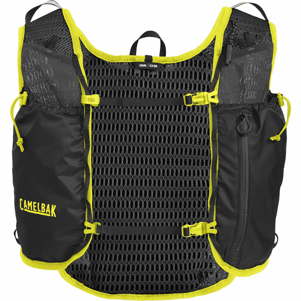 CamelBak Sportrucksack Trail Run Vest – 6 l, mit Trinksystem, Ripstop – Schwarz, 220 × 360 × 100 mm