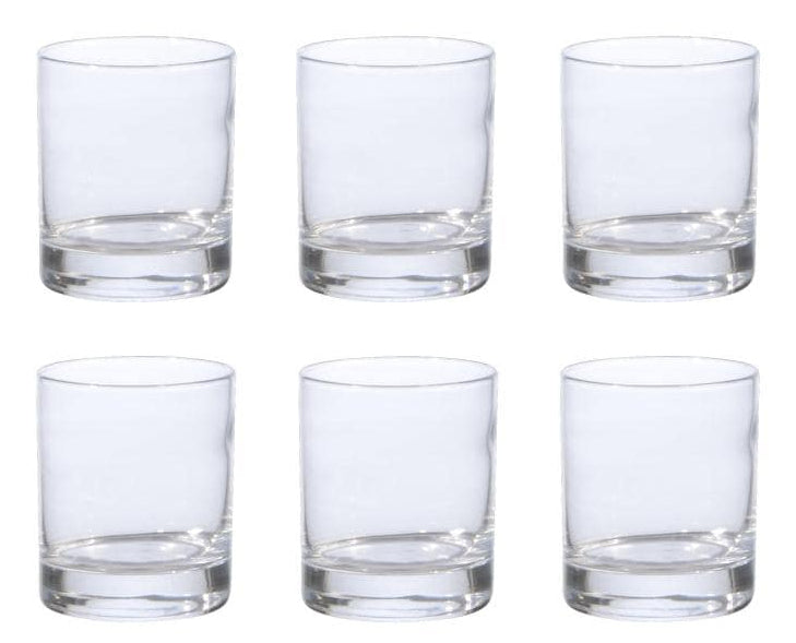 Arcoroc Trinkglas Islande – 6er Set, 300 ml, Ø 7,5 cm, Glas, Transparent, spülmaschinenfest