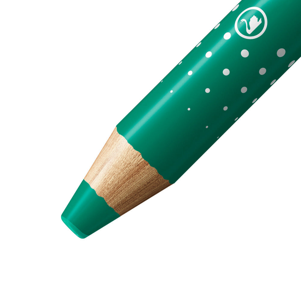 STABILO Whiteboard-Marker – 10 mm, grün, 5 Stk., trocken abwischbar – für Whiteboards und Flipcharts/Papier