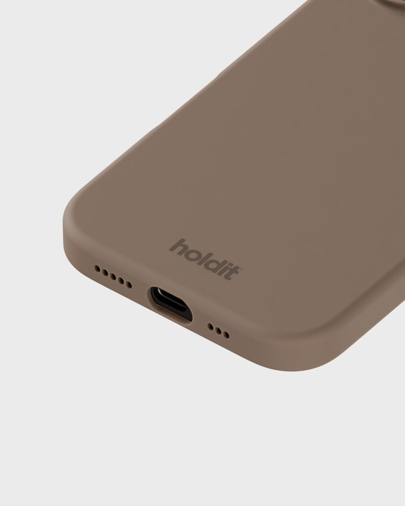 Holdit – Backcover – für Apple iPhone 16 Plus – braun – Silikon