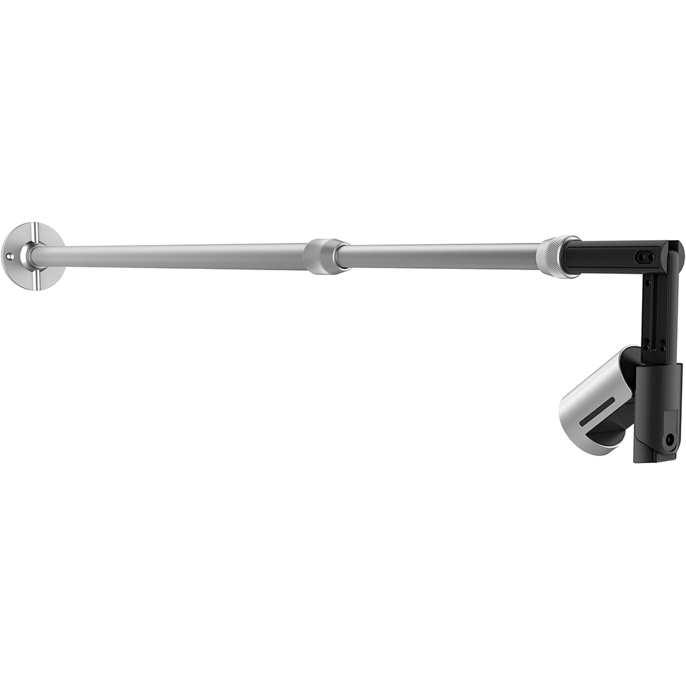 Yealink ContentCamMount-USB Wandhalterung, längenverstellbar – für Yealink UVC30 – Schwarz/Silber