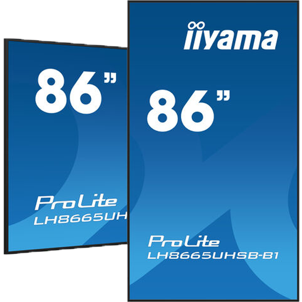 iiyama LH8665UHSB-B1 – 86" LED UHD 4K