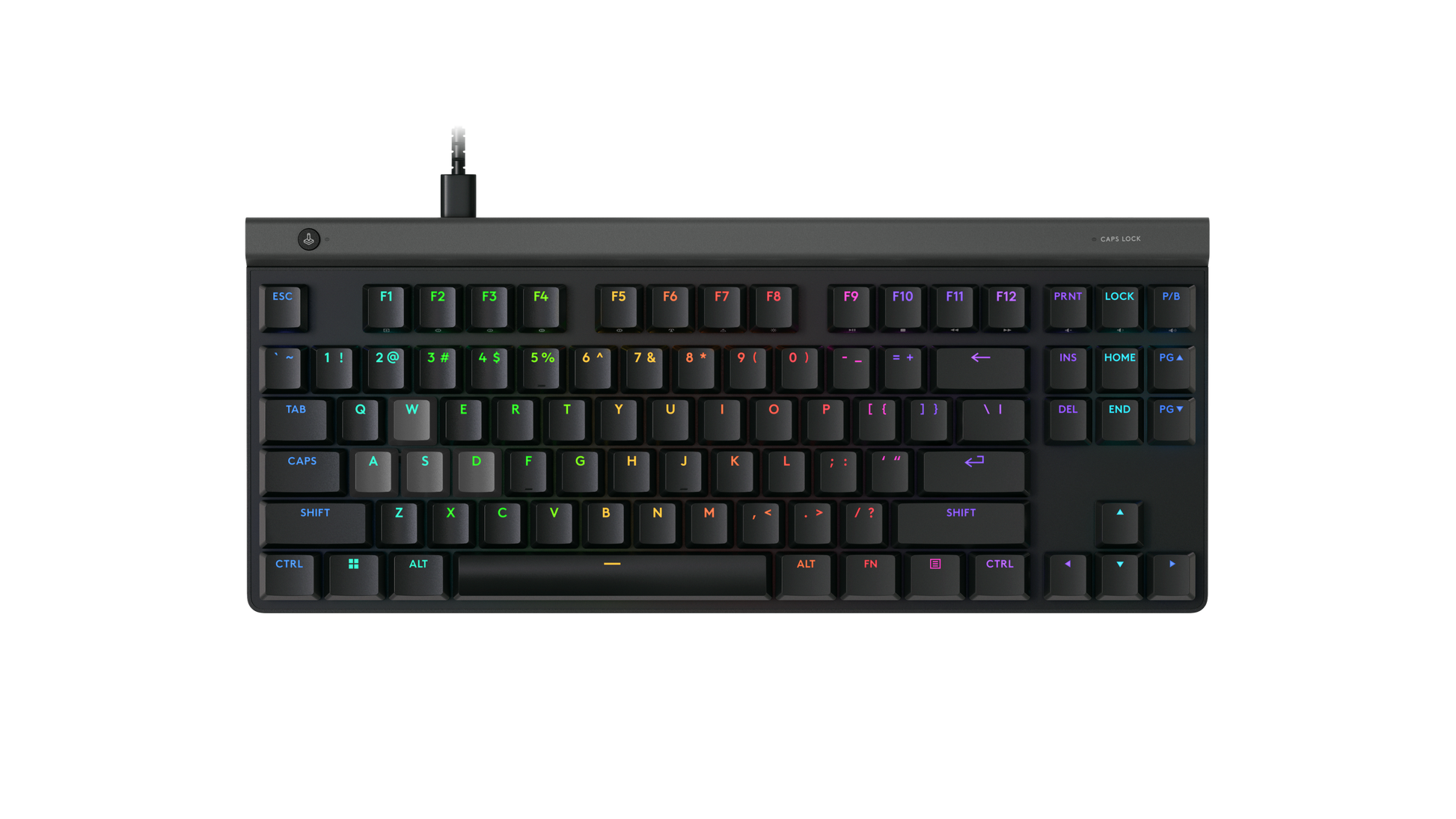 Logitech G515 RAPID TKL – Tastatur – QWERTY (US-INT) – Schwarz