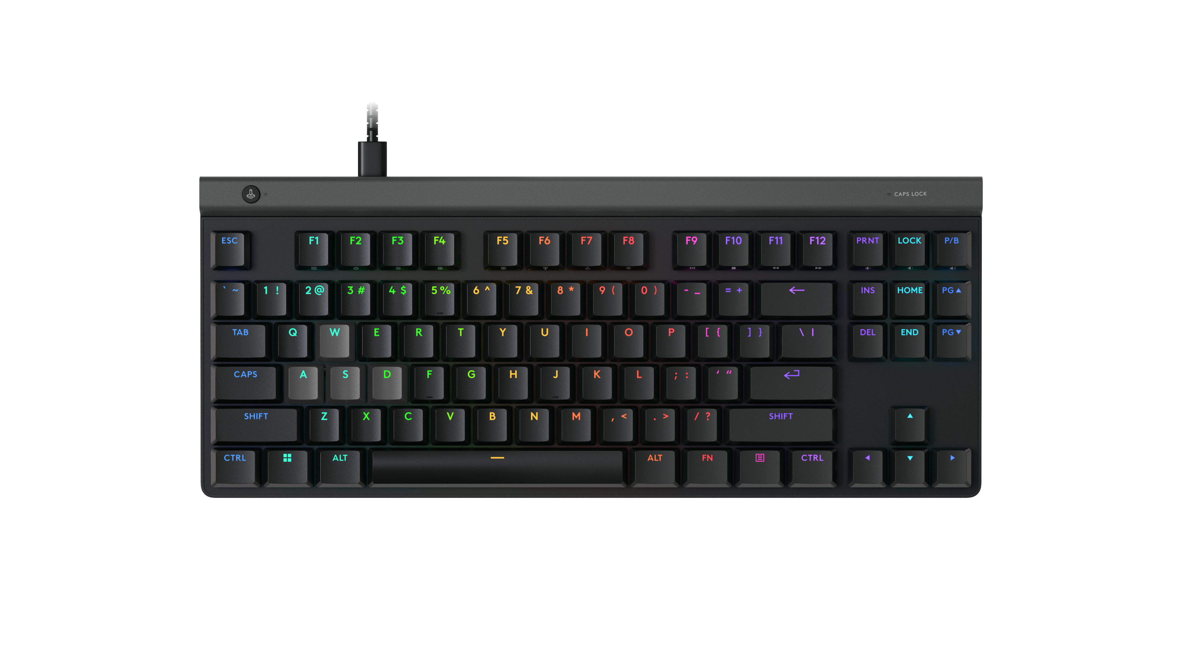 Logitech G515 RAPID TKL – Tastatur – QWERTY (US-INT) – Schwarz