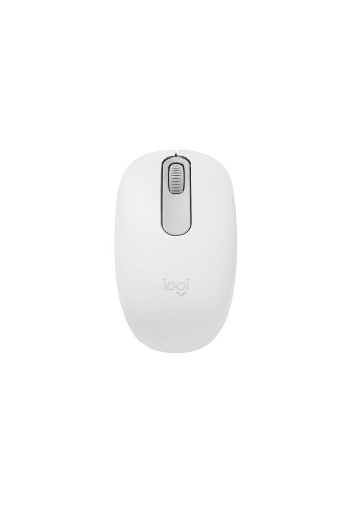 Logitech M196 Maus – kabellos, Bluetooth, weiss