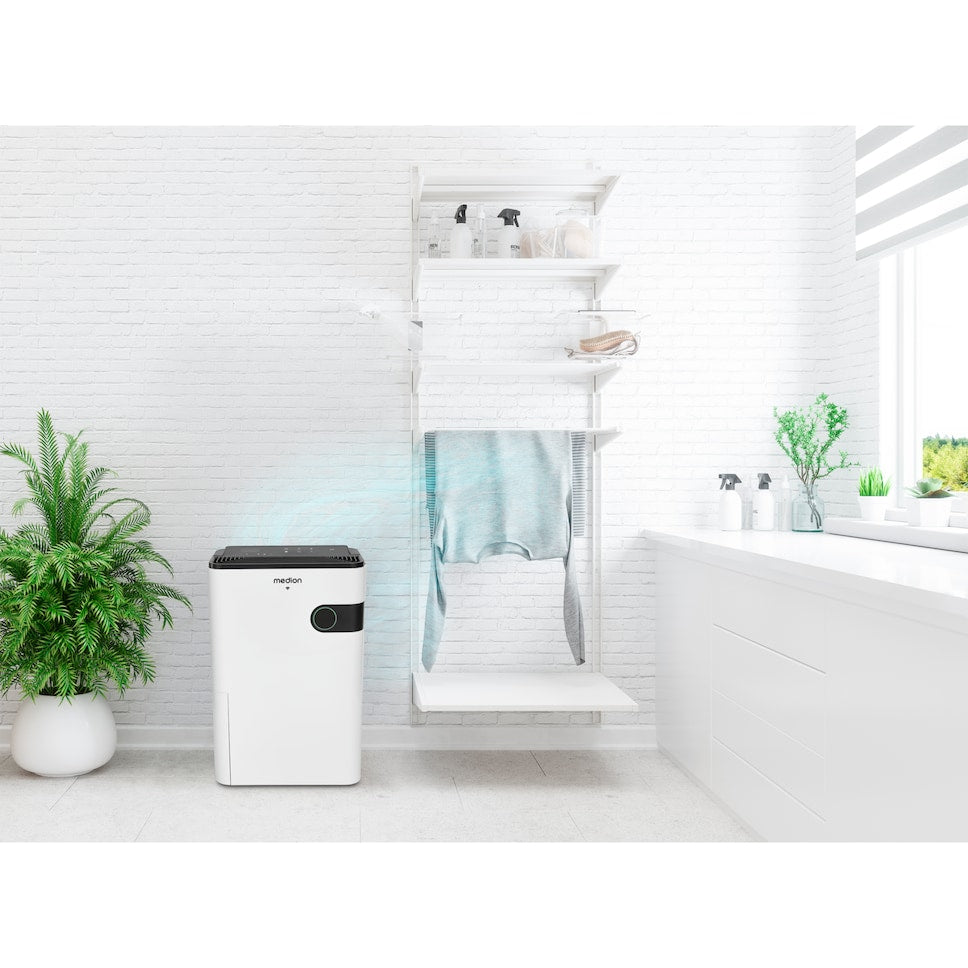 Medion DH30S Luftentfeuchter – 24 l/24 h, bis 40 m², Tank 5 l, App-Steuerung, schwarz