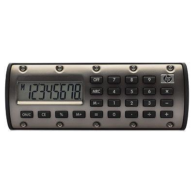 HP Taschenrechner QC-3 – Batteriebetrieben – Silber