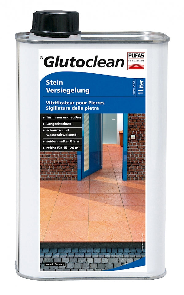 Glutoclean Spezialreiniger für Steinböden – Flüssigkeit, Kanister – 1 l