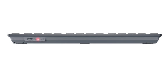 CHERRY KW 7100 MINI – Mini Tastatur – Schere – Bluetooth 5.1 – QWERTZ (CH) – Ohne Ziffernblock – Blau