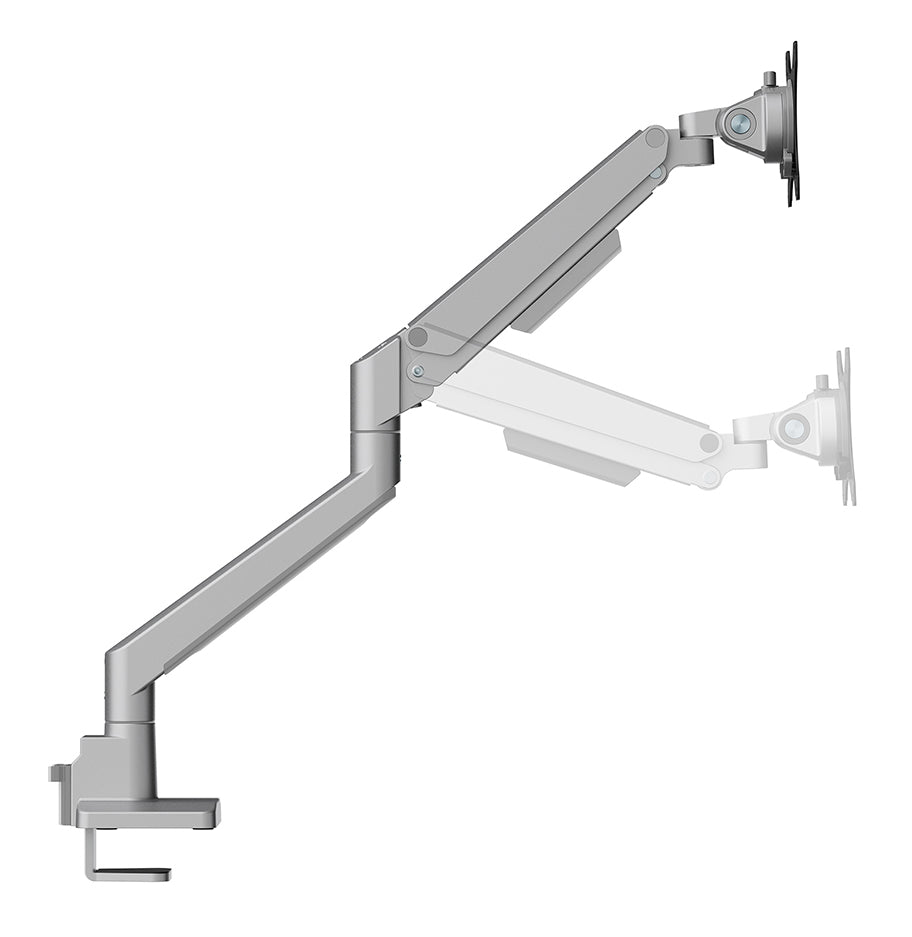 Neomounts DS70 250SL2 – Monitorarm, Dual, bis 32", Neigen/Schwenken, Silber