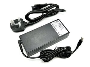 Vistaport USB-Ladegerät 100 W – USB-C×1 – UK-Stecker (Typ G) – für Laptops – Schwarz