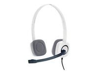 Logitech H150 – Headset – mit Stummschaltung – Weiss