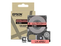 Epson Schriftband – 12 mm × 8 m, rot, schwarz – LK-4RBJ