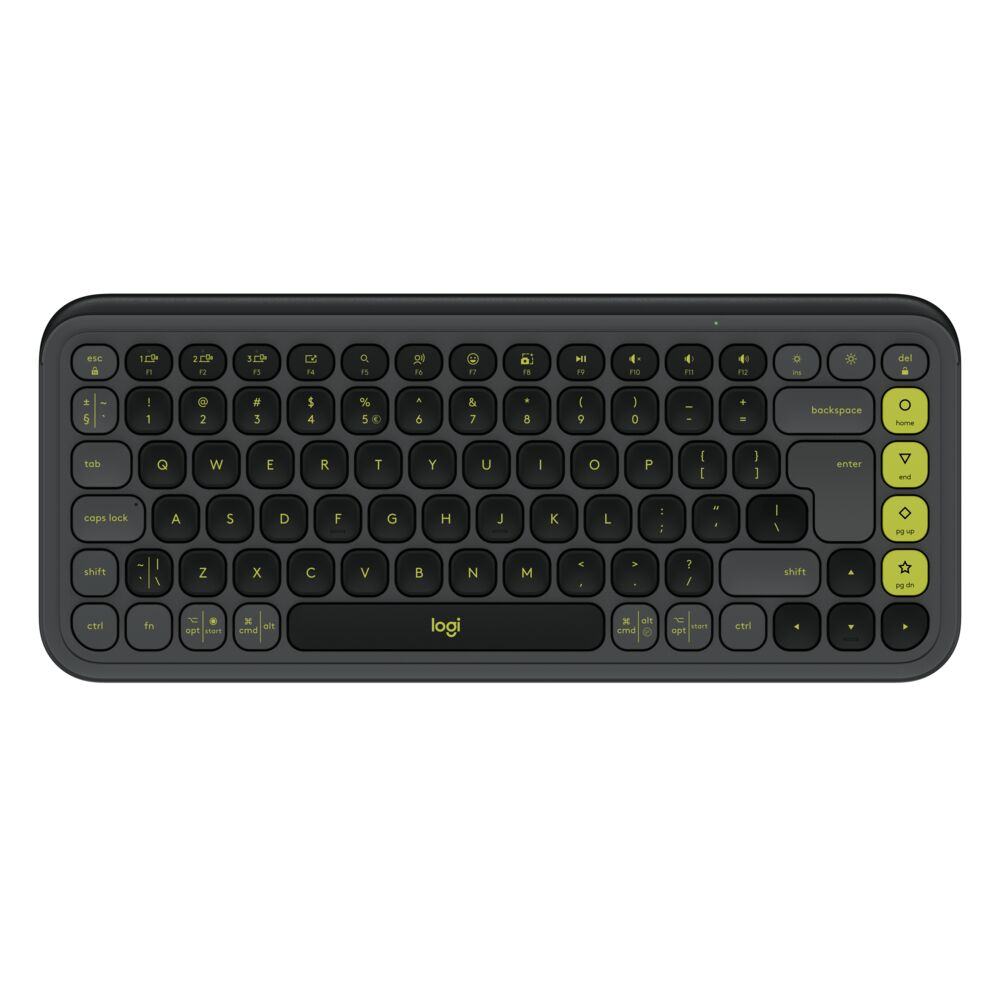 Logitech POP Keys – Tastatur, US-Layout (EN), Grau