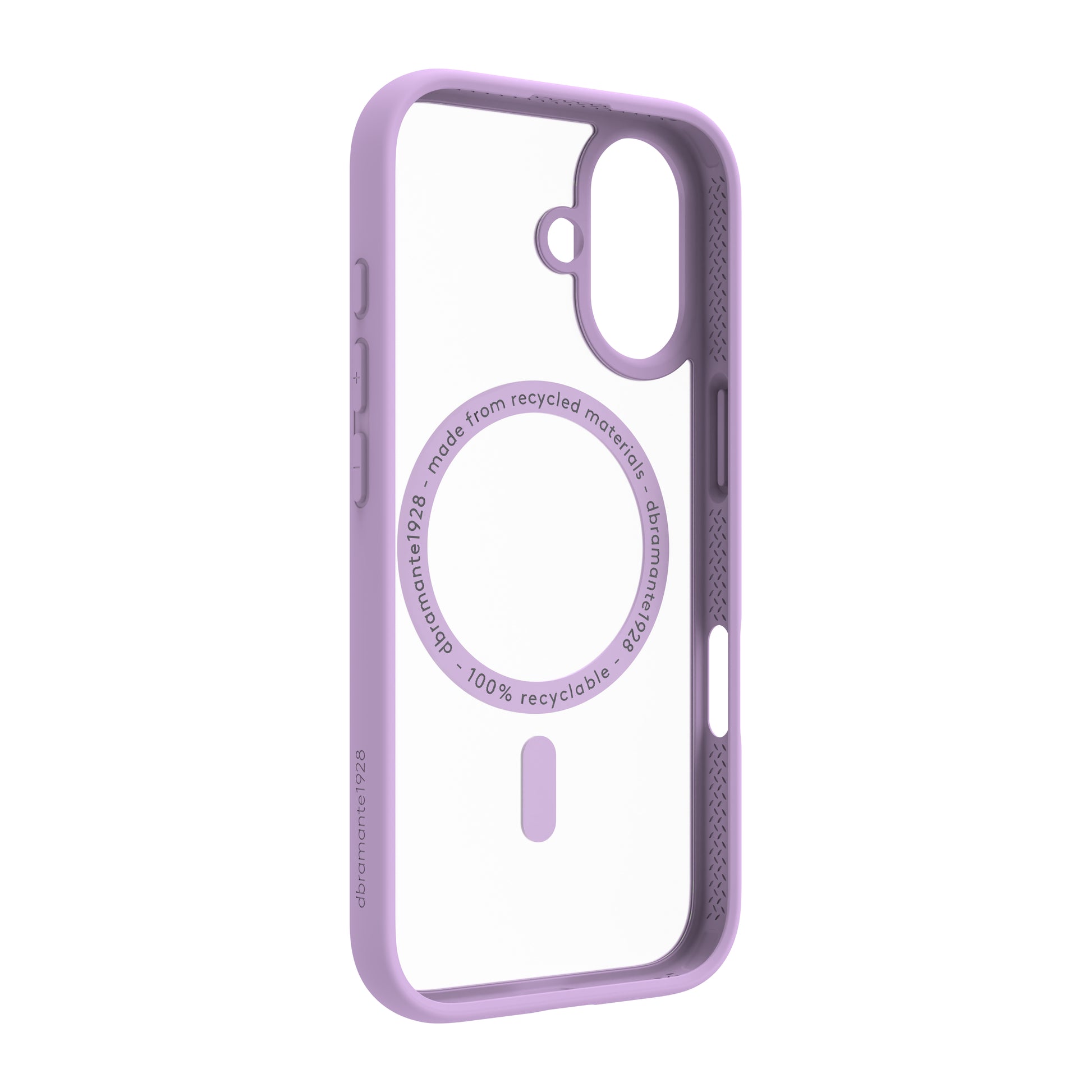 dbramante1928 Grenen MS Backcover – für Apple iPhone 17, Kunststoff, Rosa, bis 2 m sturzsicher, mit Kartenfach