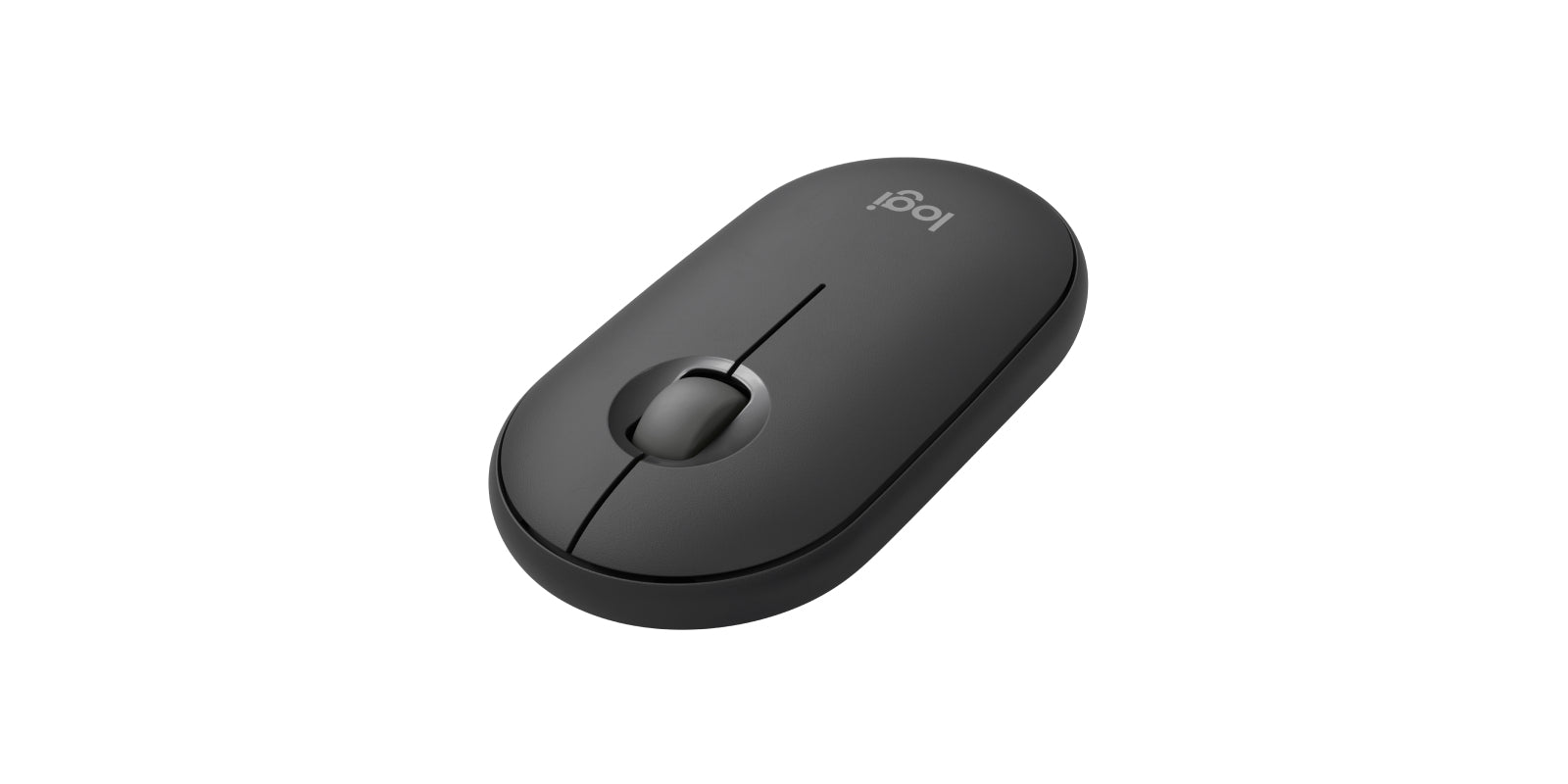 Logitech Pebble 2 Combo – Tastatur, kabellos (Bluetooth), DE-Layout (DE), Grau – für macOS