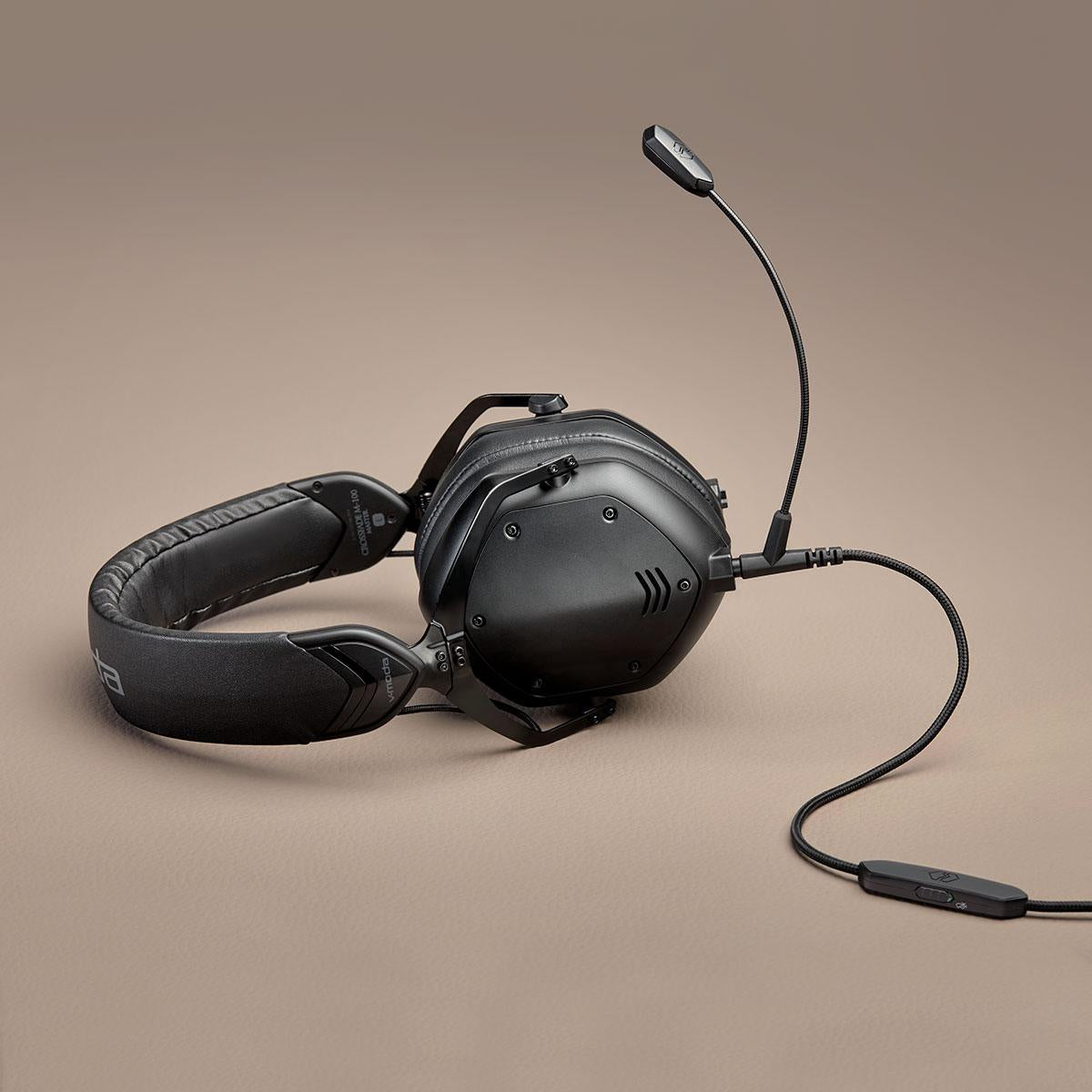 V-MODA BOOM PRO X – Kontakt-Mikrofon – für Kopfhörer – 3,5 mm, 2 m, Stummschaltung – schwarz