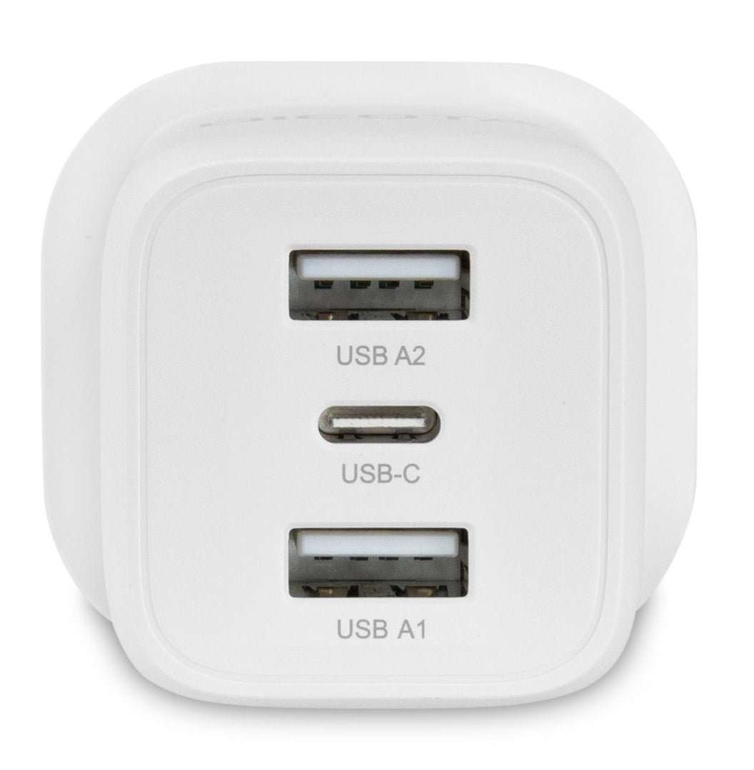 DICOTA Netzteil (UK) – 32 W, 3× Ports, GaN