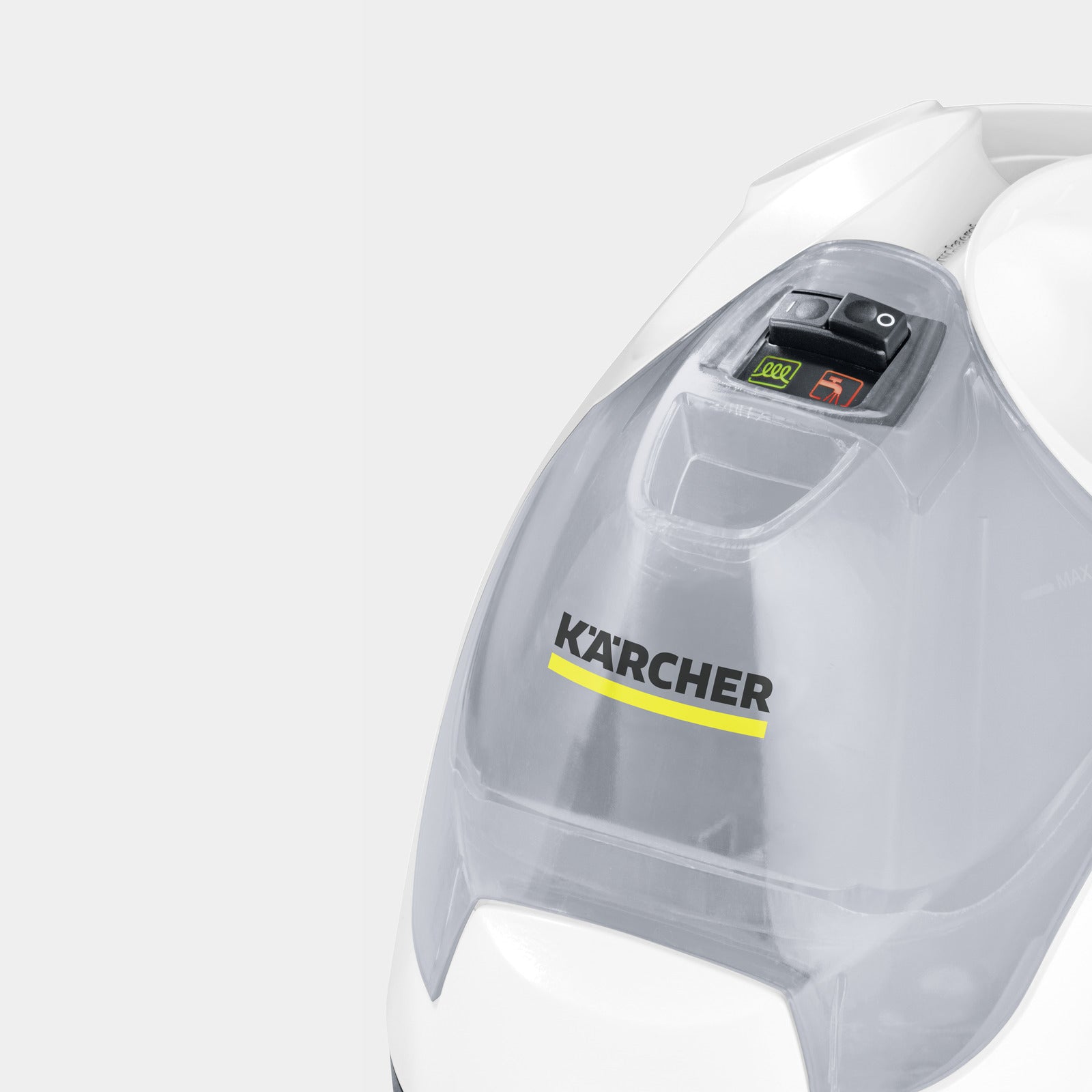 Kärcher SC 4 EasyFix – Dampfreiniger – 2000 W, 3,5 bar, 0,8 l, Aufheizzeit 4 min, Weiss/Schwarz