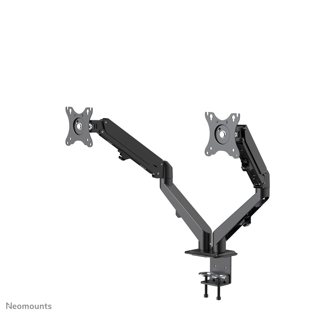 Neomounts DS70-700BL2 – Monitorarm, bis 27", neigbar, schwenkbar, schwarz