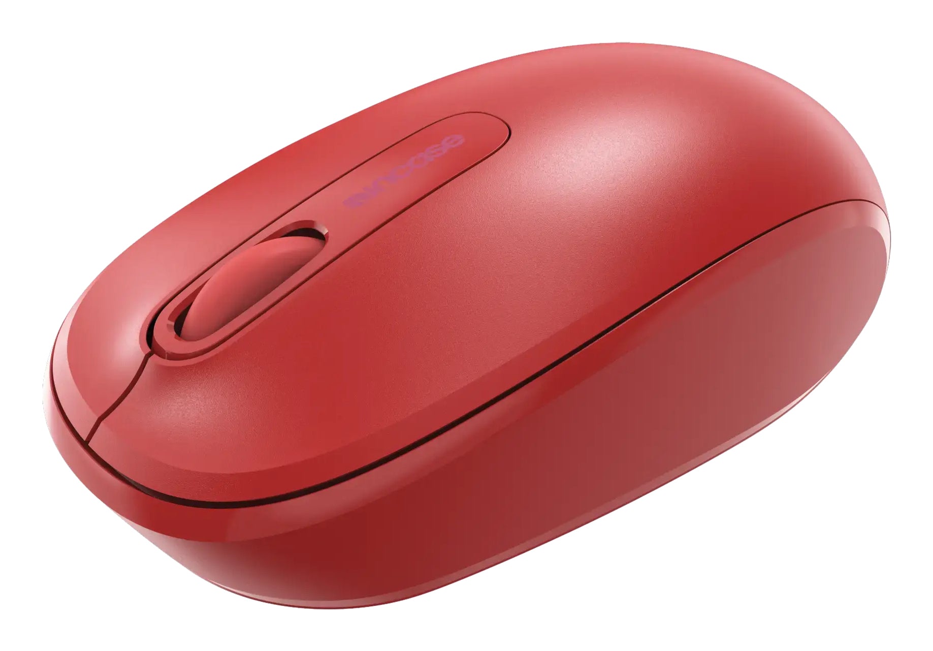 Incase Wireless Mobile Mouse 1850 – Maus – Kabellos (2,4 GHz), 1000 DPI, beidhändig, Rot