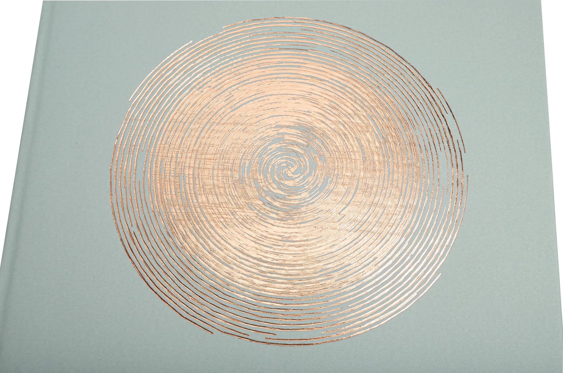 Exacompta Gästebuch Ellipse – 100 Seiten – 220 × 270 mm – Hardcover, gold, grün
