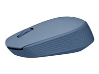 Logitech M171 Maus – Kabellos, Blaugrau