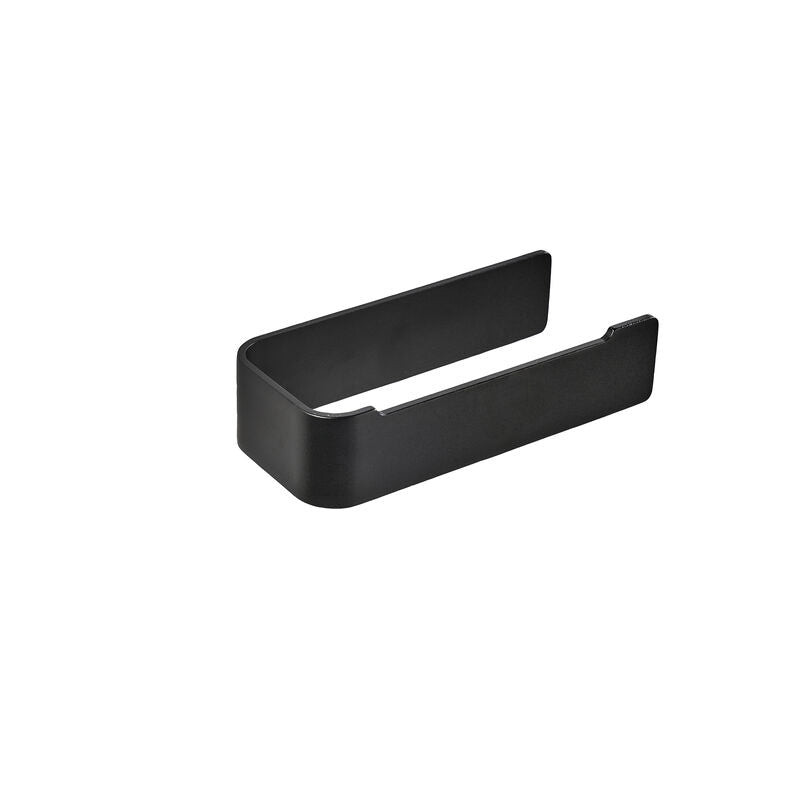 Zone Denmark Ume – Toilettenpapierhalter – Aluminium, schwarz, wandmontiert, 7,6 × 16,4 × 4 cm
