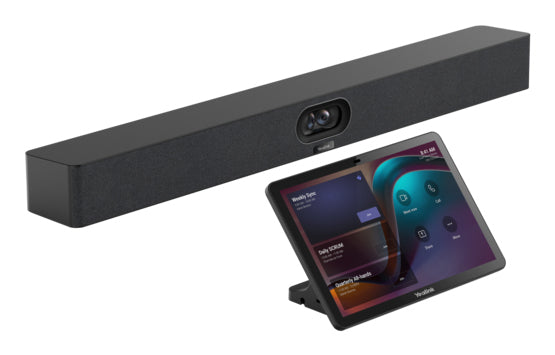 Yealink MeetingBar A40-031 Videobar – 4K Ultra HD, 6× digitaler Zoom, 60 fps – Schwarz