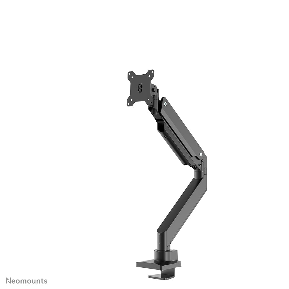 Neomounts D775 Blackplus – Monitorarm, Tischklemme, Tischdurchführung, bis 49", höhenverstellbar, Gasfeder
