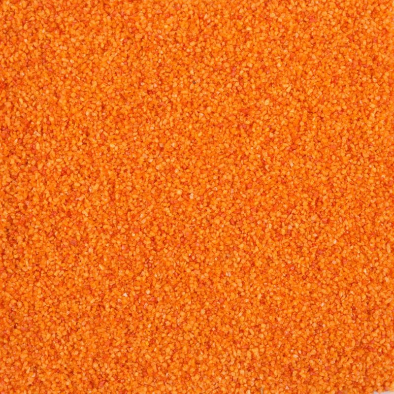 CHALET Dekosteine/Dekogranulat, Sand, Orange, Korngrösse 0,5 mm, 650 ml, 1,0 kg