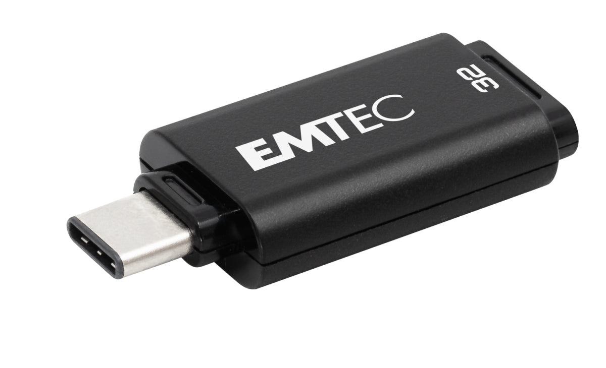 Emtec D400 USB-Stick – 32 GB, USB 3.2, recyclingfähig