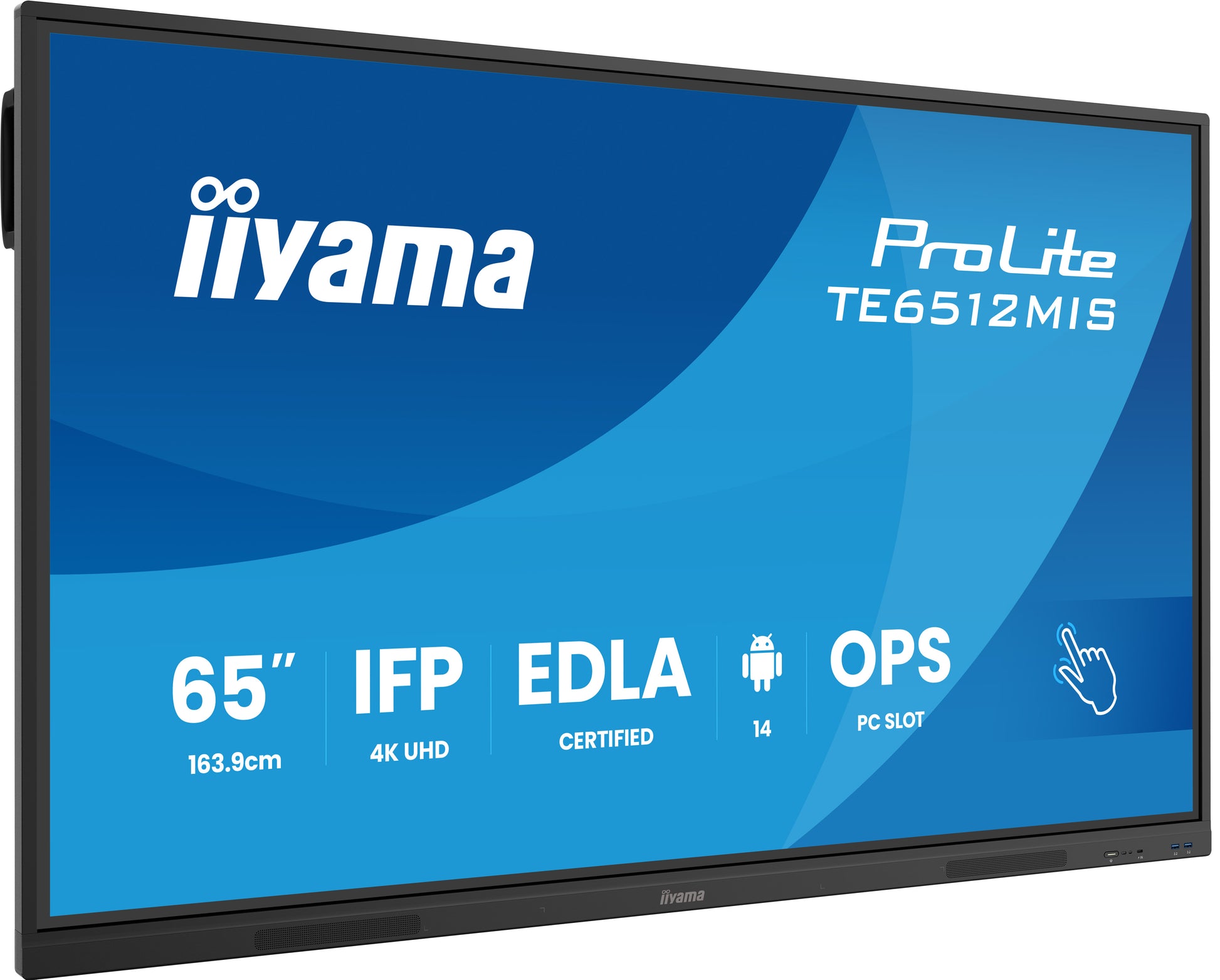 iiyama ProLite TE6512MIS-B4AG – Signage-Display, 65", Ultra HD 4K, 400 cd/m², VA
