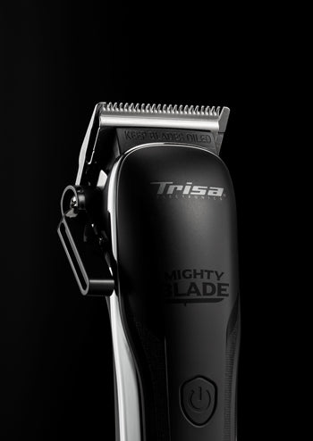 Trisa Bart- und Haarschneider – 0,6–14 mm, 5 Stufen, Akku 180 min – Schwarz