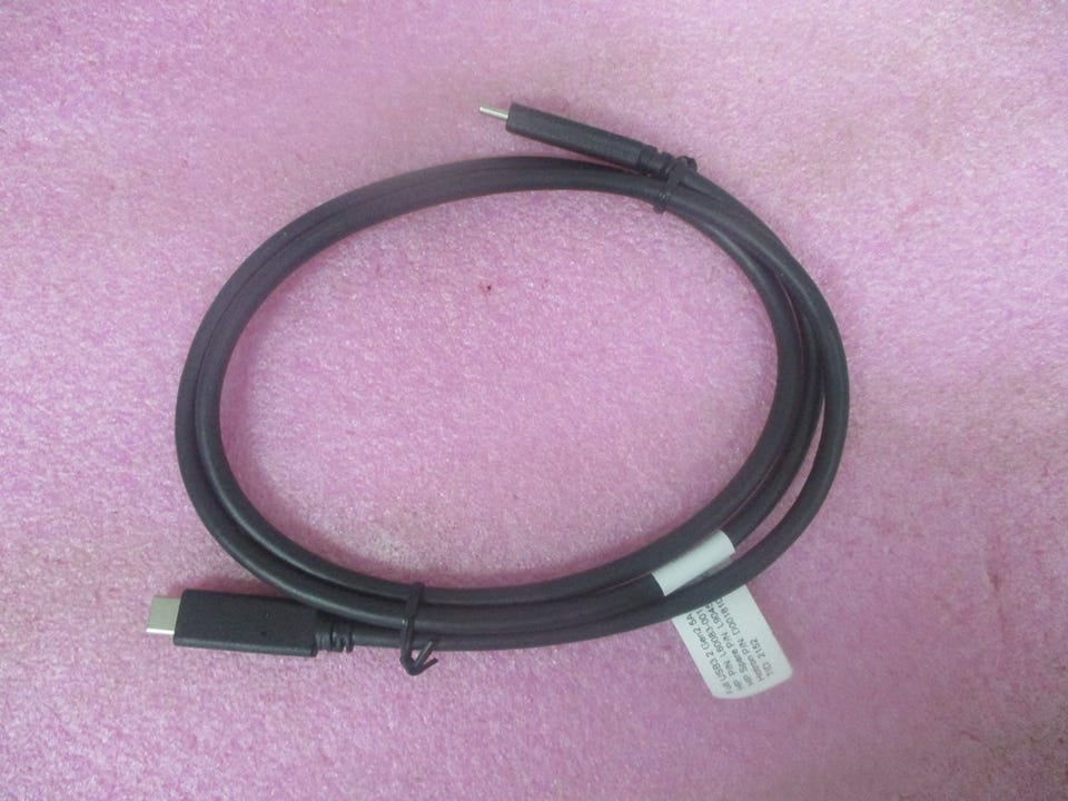 HP USB-C auf USB-C Kabel – USB 3.2 Gen 2x2 (20 Gbit/s) – 2 m – PD 100 W – Schwarz – für 27" Z Displays