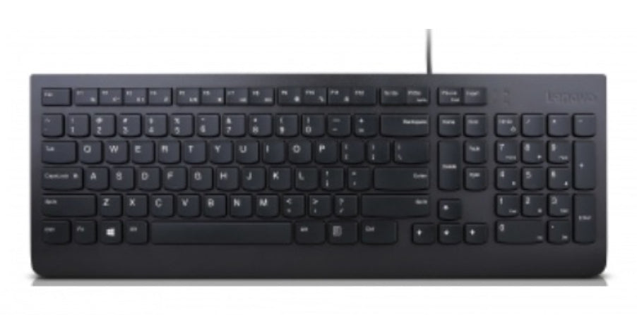Lenovo 00XH587 – Tastatur – kabelgebunden, USB – QWERTY (US-INT) – Schwarz