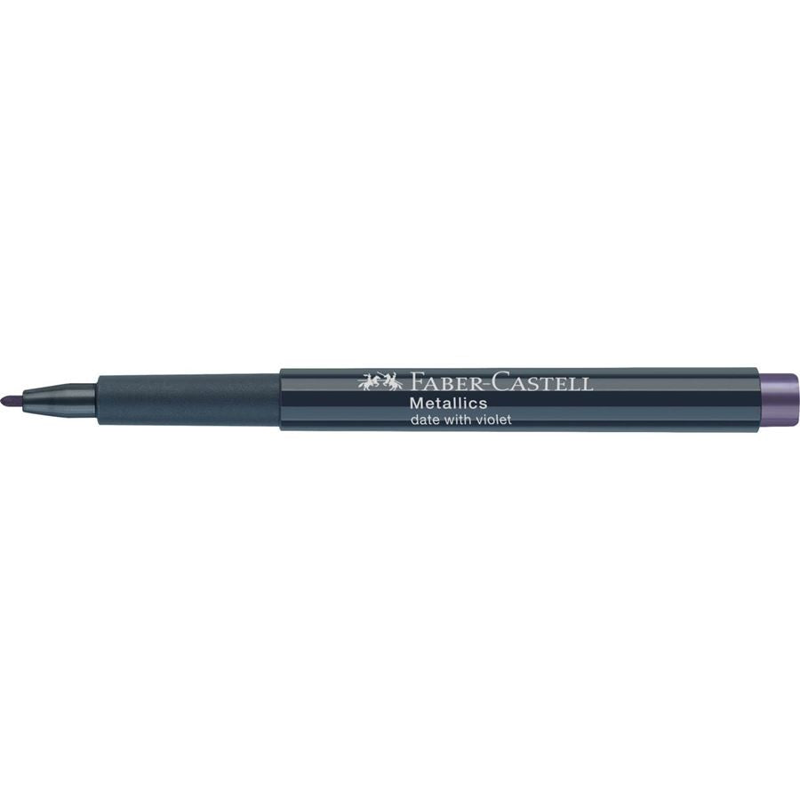 Faber-Castell Non-Permanent-Marker – Rundspitze 1,5 mm – Date with Violet – trocken abwischbar