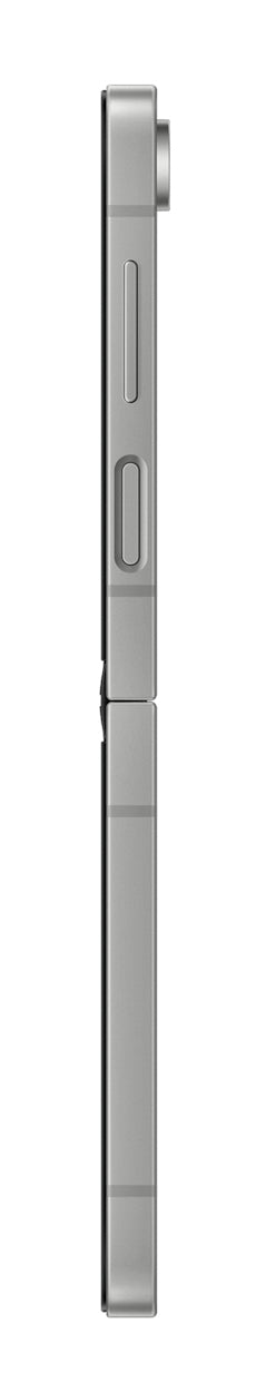 Samsung Galaxy Z Flip6 – silber, 6,7", 2640 × 1080, Android 14, 512 GB, 12 GB, Dual-SIM, 5G, NFC, wasserfest