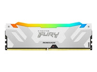 Kingston Technology Kingston FURY Renegade – DDR5 DIMM – 32 GB, 6400 MT/s, CL32, 288-poliger DIMM, RGB (Weiss), XMP 3.0