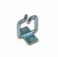 Wirewin Kabelhalter, 1 Ring, 40×40 mm, 19" Rack – silber