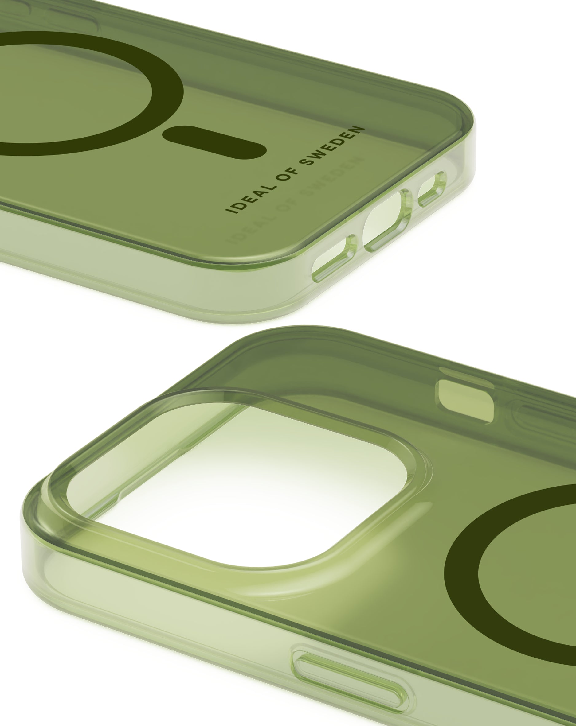 iDeal of Sweden Backcover – für Apple iPhone 15 Pro – MagSafe, PC+TPU, Grün, bis 1,82 m sturzsicher