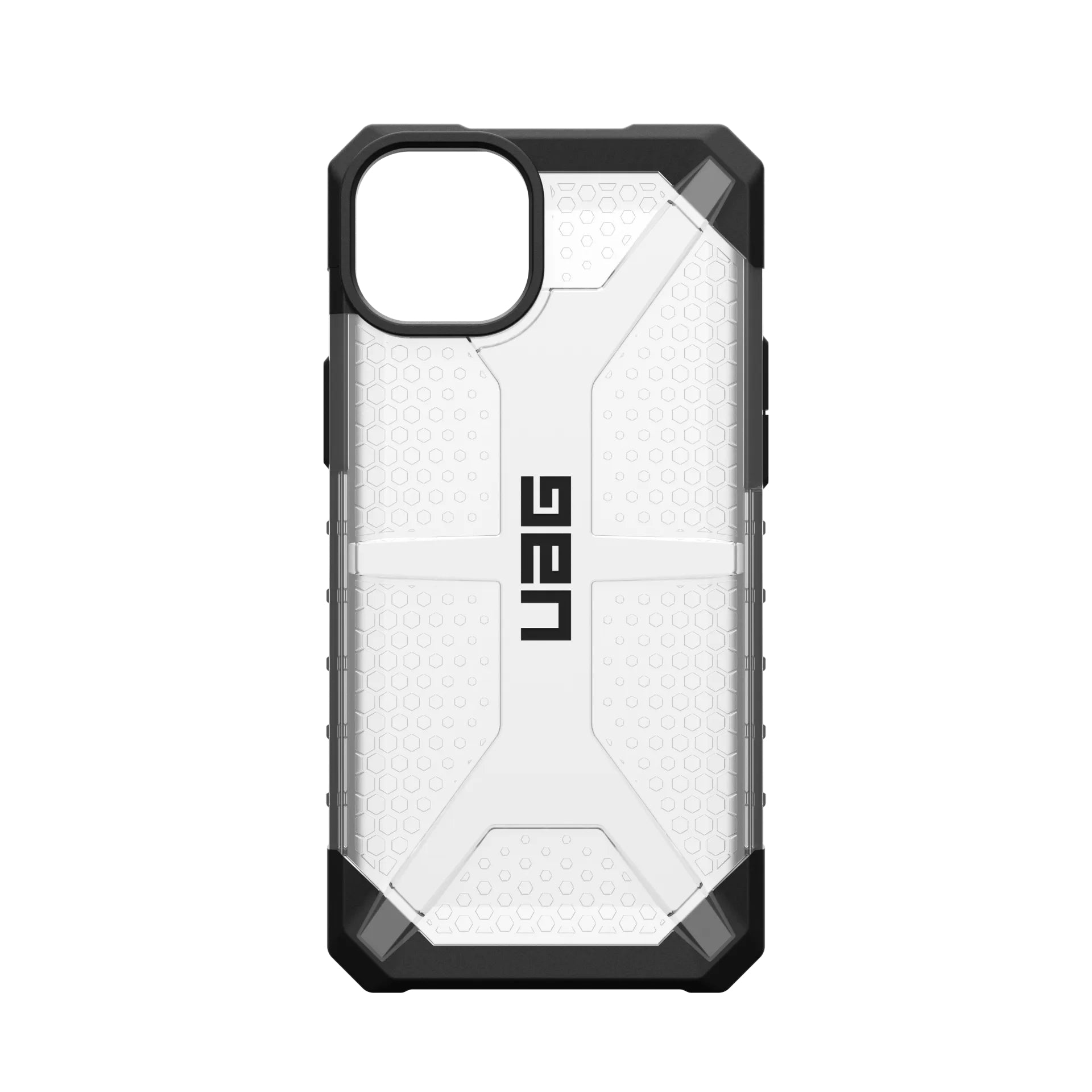 Urban Armor Gear UAG Plasma Ice – Rückcover – für Apple iPhone 15 Plus – MagSafe, TPU, Transparent, bis 4,8 m sturzsicher