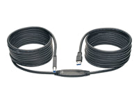 Tripp Lite USB-A auf USB-B Kabel – USB 3.2 Gen 1 (5 Gbit/s) – 8 m – Aktiv – Schwarz