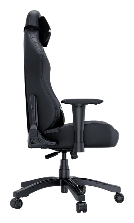Anda Seat Konferenzstuhl Luna – 90 kg, Kunstleder, Schwarz