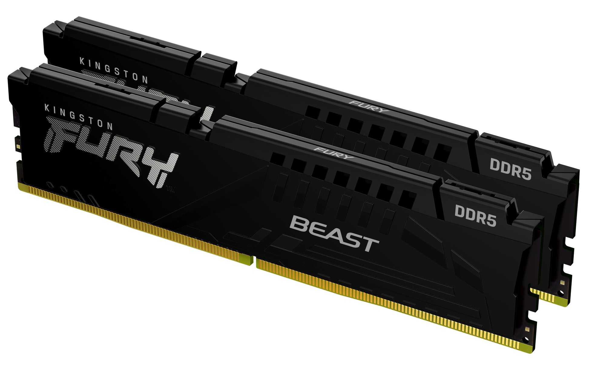 Kingston Technology Kingston FURY Beast – Arbeitsspeicher DDR5 32 GB (2×16 GB) 6000 MT/s CL30, EXPO, Schwarz