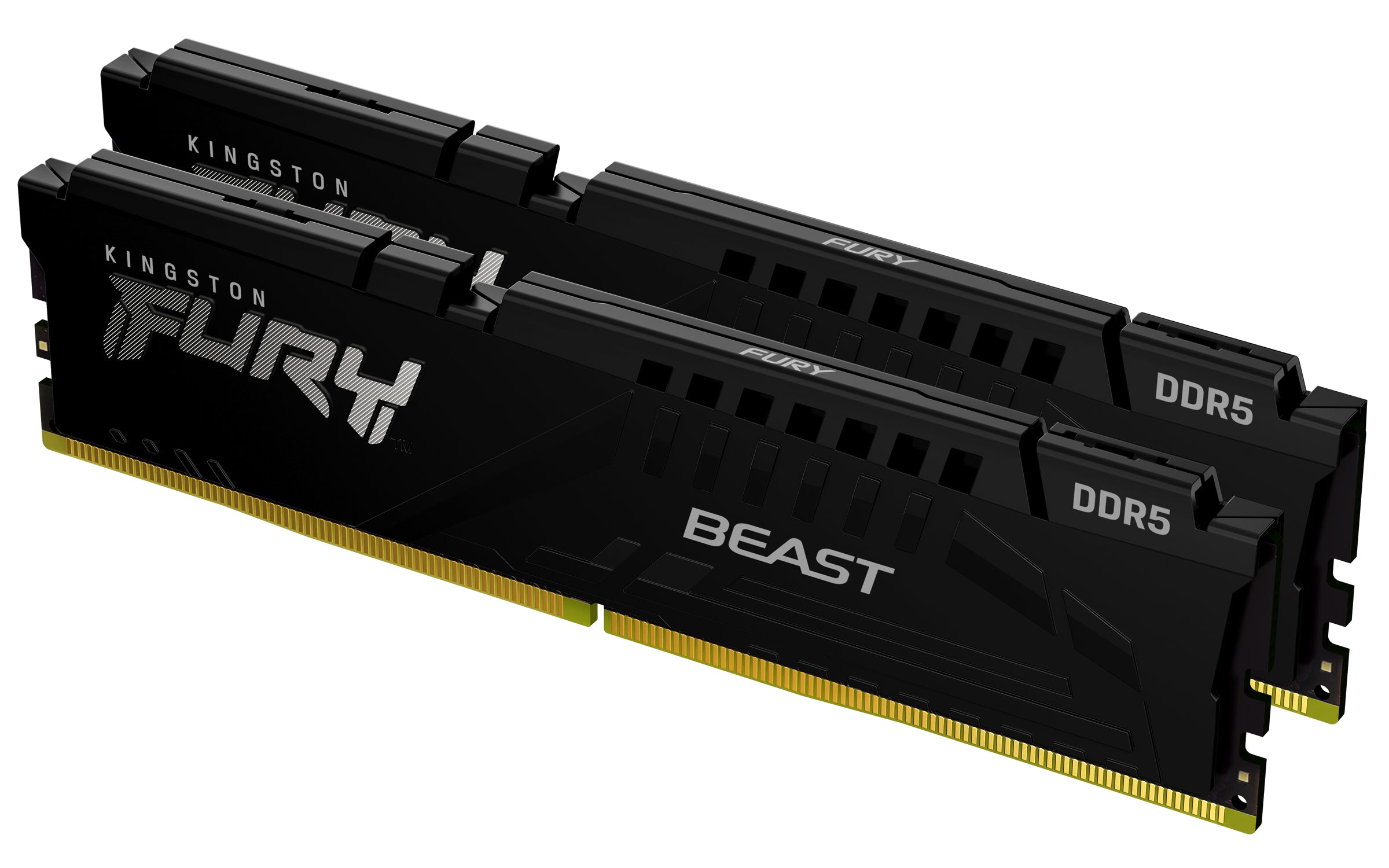 Kingston Technology Kingston FURY Beast – Arbeitsspeicher – 32 GB (2×16 GB) – DDR5 5600 MT/s CL36, 288-poliger DIMM, 1,25 V